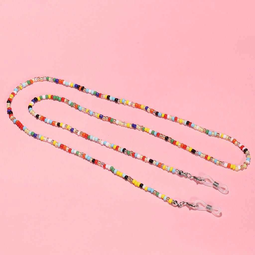 Korean Star Style Candy Color Acrylic Chain Lanyard for Masks & Eyeglasses
