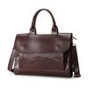 Retro PU Leather Men's Briefcase Business Handheld Shoulder Bag Large Capacity Computer Bag Men Messenger Bags