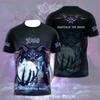 Retro Rock Dio Band 3d Graphic Print T-shirt Men Women Fashion Casual Oversized Short Sleeve Tops Tees Men Clothing Album