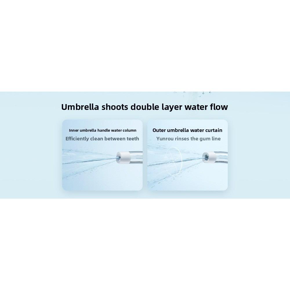 Xiaomi Mijia F300 Electric Dental Irrigator, Portable Water Flosser, IPX7 Waterproof, 4 Modes, Rechargeable Oral Irrigator for Home Travel