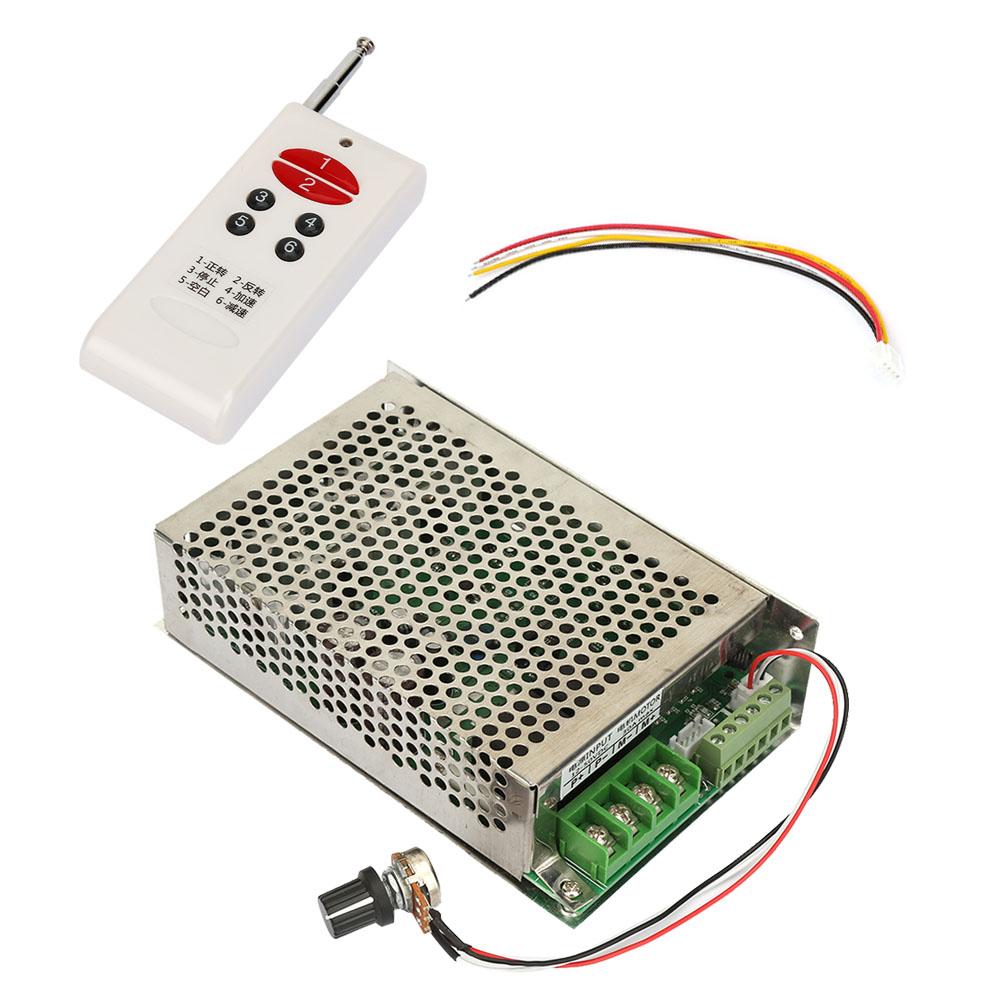 Wireless Remote Control DC Motor Governor Speed Controller 12V24V30V 30A Forward and Reverse