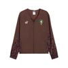 X MARROCOS x SALEHE BEMBURY KING Jaqueta Track 'Marrom Chocolate' Masculina 635129-13