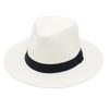 Wish Straw Hat Nostalgic Visor Breathable Cool Hat Model Jazz Hat Men'S And Women'S Beach Hat Mike