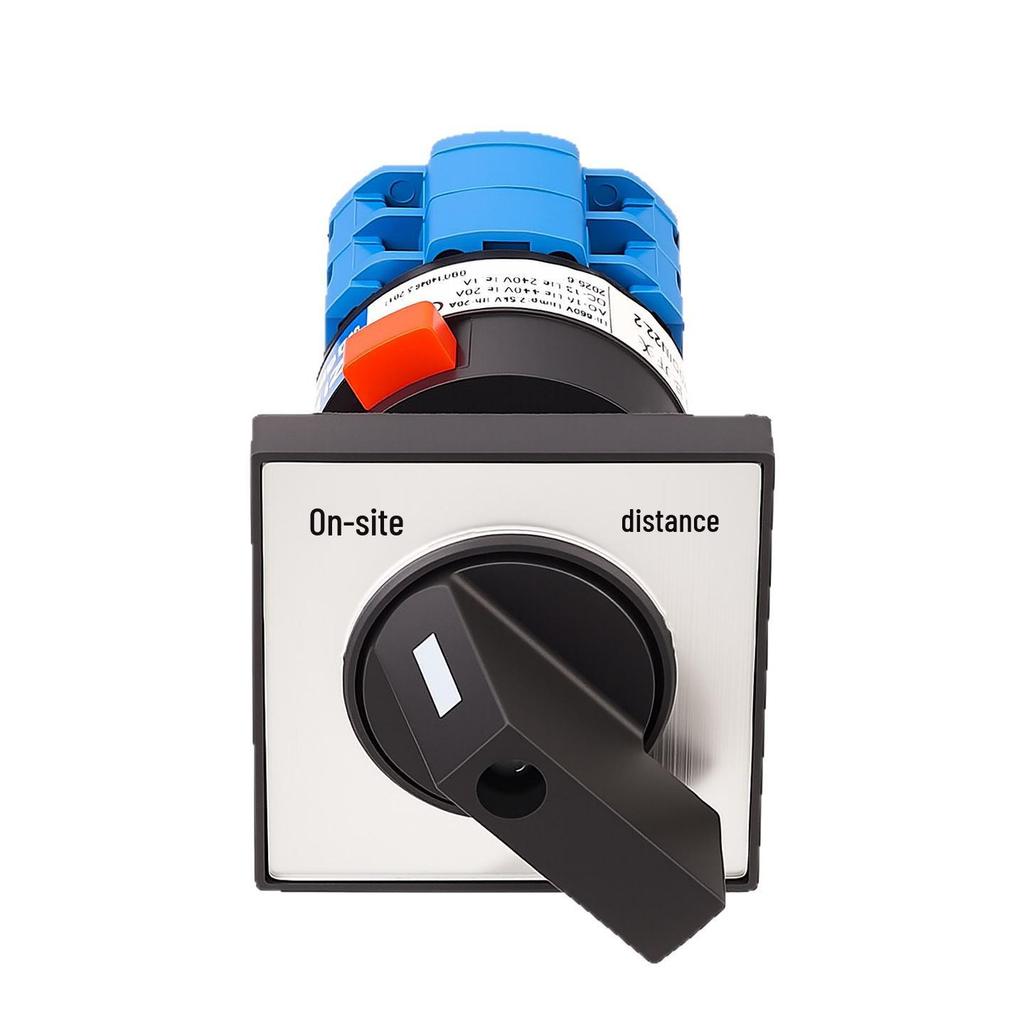 Zhuochao SZW26-20C/N22.2 Two-Speed Changeover Switch, Single-Hole Mount