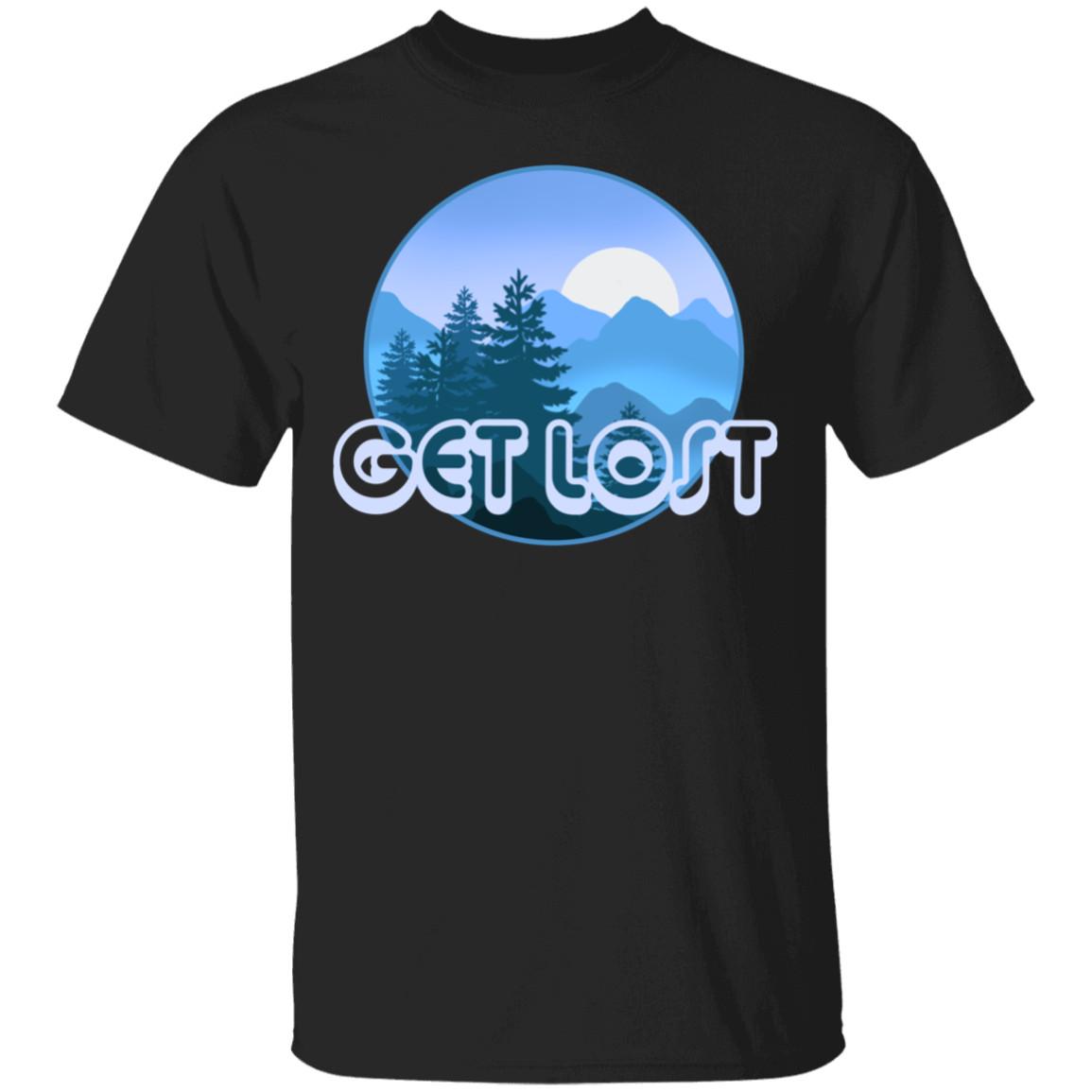 Get Lost in Nature Camping T-Shirt S