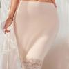 Lace Flower Women Short Petticoat A-line Breathable Security Slips Anti-Penetration Short Length Underskirt Women Dress Lining