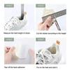 10Pcs Sports Heel Insoles for Feet Patch Heel Pads for Shoes Adjustable Size Non-slip Shoe Pad Heel Protector Back Sticker