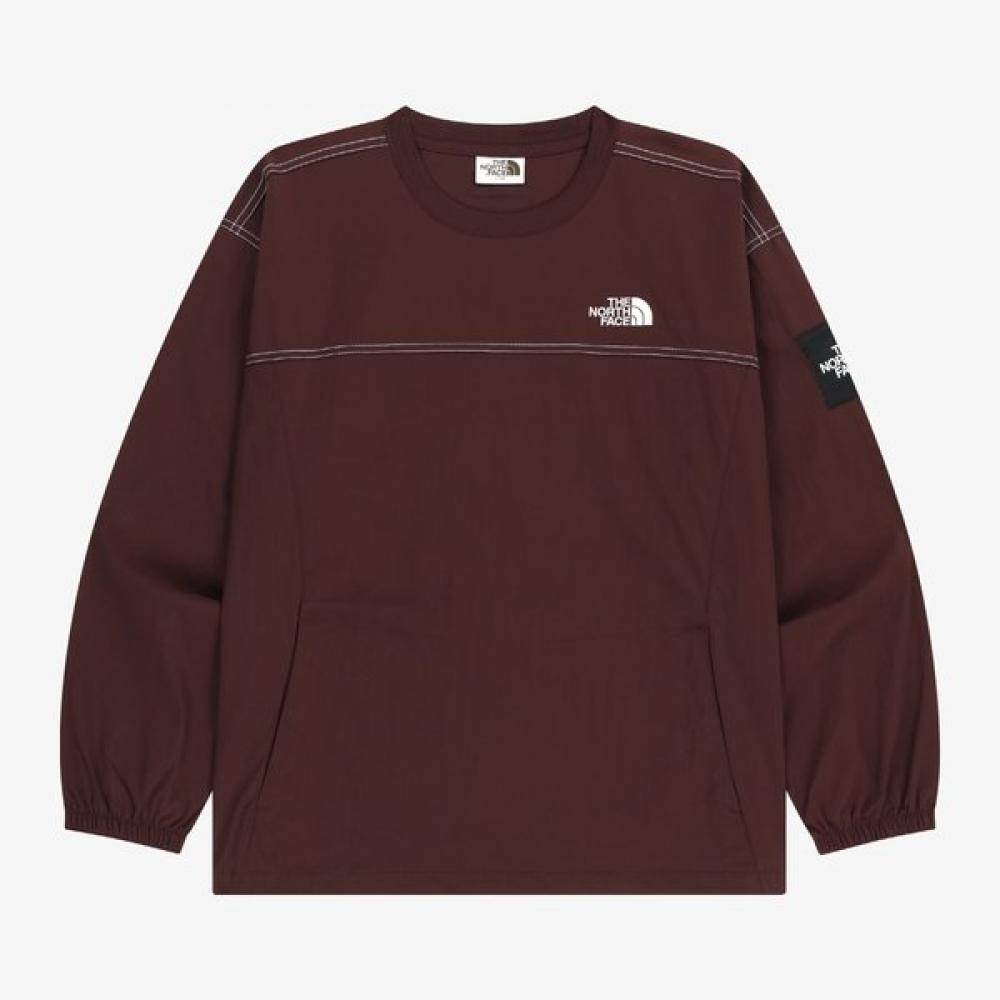 The North Face White Label Logo Crew Neck Nm5mr53l BRICK/105