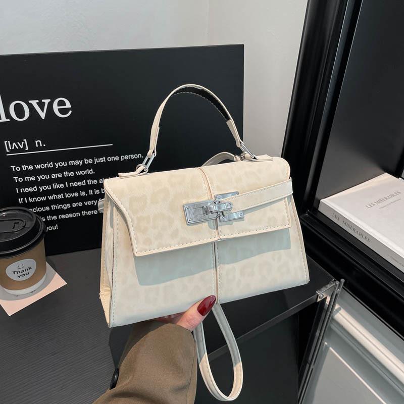 Handbag with Key Lock, Small Exclusive and Luxurious Crossbody Bag, Small Square Bag