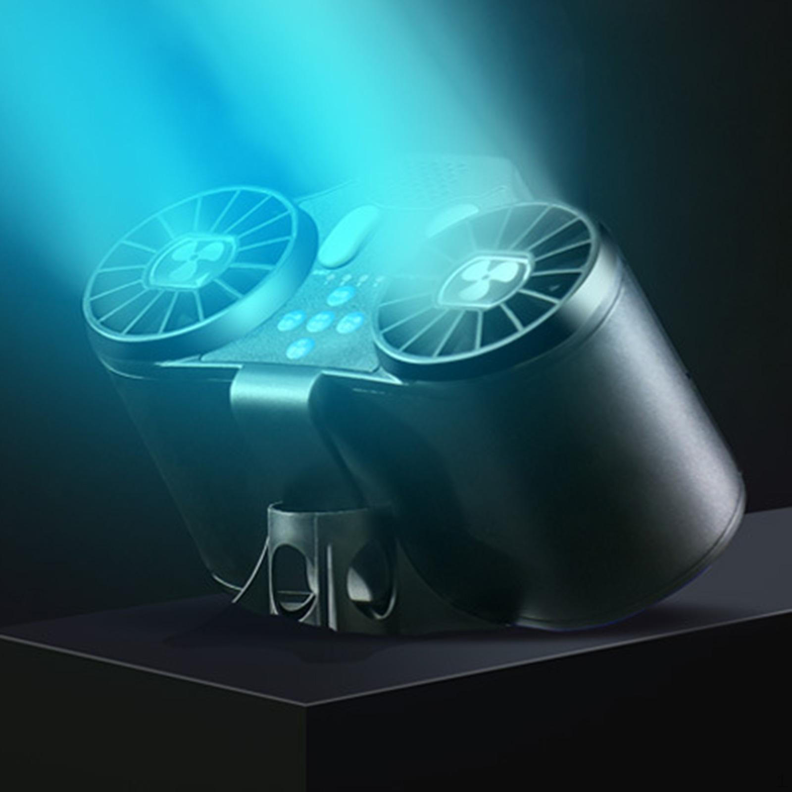 

Hands-Free Portable Fan with Adjustable Speeds for Outdoor Adventures