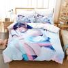 New Blend S Bedding Set Single Twin Full Queen King Size Bed Set Adult Kid Bedroom Duvet Cover Sets 3D Print Anime Kawaii Girls