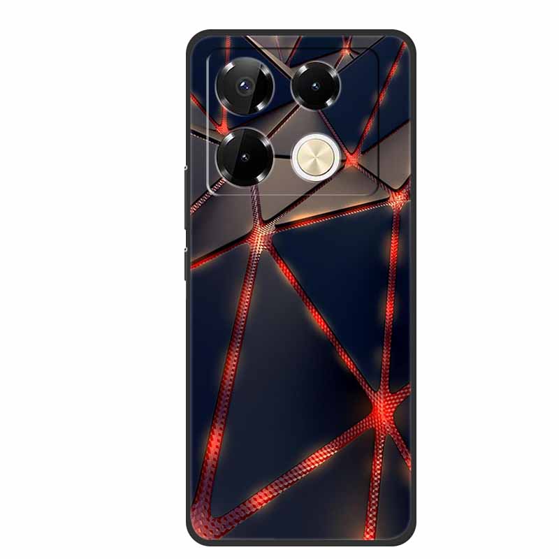 Case For Infinix Note 40 Pro 4G TPU Soft Silicone Back Cover for Infinix Note40 Phone Cases X6850 X6853 Original Colorful Capa