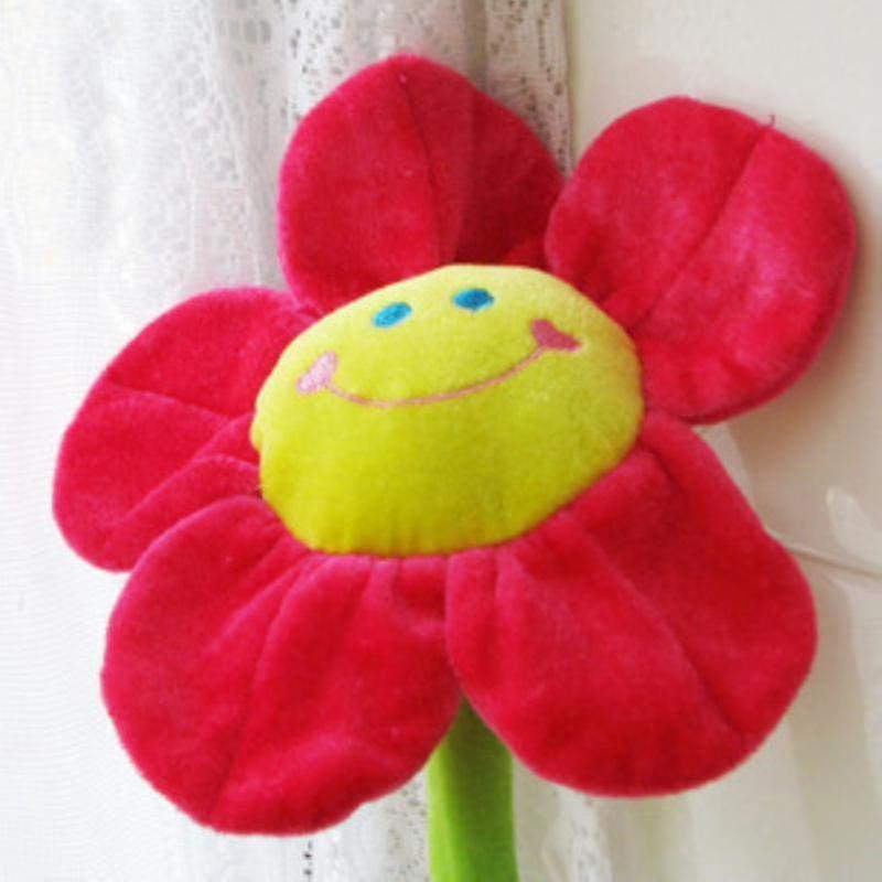 Bendable Sun Flower Stuffed Plush Toys Cartoon Fabric Sun Flower Lovely Home Dcor