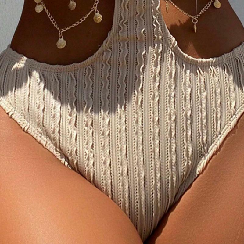 Women's European-American Fashion Sexy One-Piece Bikini Swimsuit