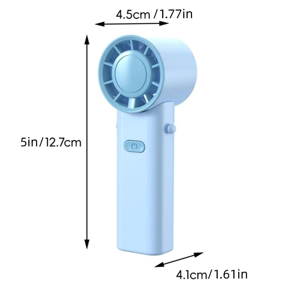 3 Gears Pocket Neck Fan Foldable Cooling Fan Portable Mini Handheld Fan Summer Essentials