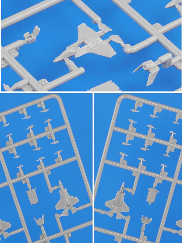 Pit Road 1/700 Skywave Series Modern U.S. Military Aircraft Set 4 Plastic Model S84 (Airplane)