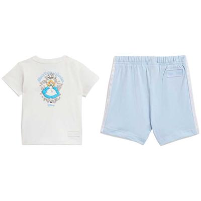 Originals X Disney Collaboration Casual Sports Set Soft Comfortable Cotton Crew Neck 2 Piece Kids Sets KE0477