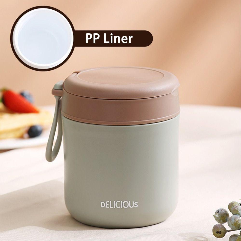 Porridge Cup Insulated-Food-Jars Wide Mouth Thermal Lunch Container for Hot-Food