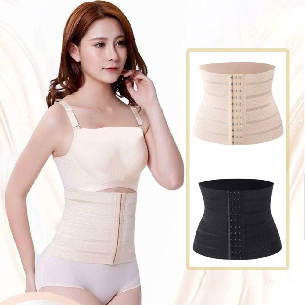 2Pcs Ultrathin Tummy Control Shapewear Postpartum Waist Trainer Shapewear Girdle Body Shaper  Summer