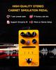 FLAMMA FS07 Stereo Cabinet Simulation Pedal 11 Factory Cab Sim File Support Software Editing 3rd Party IR Load 7 Readable Presets