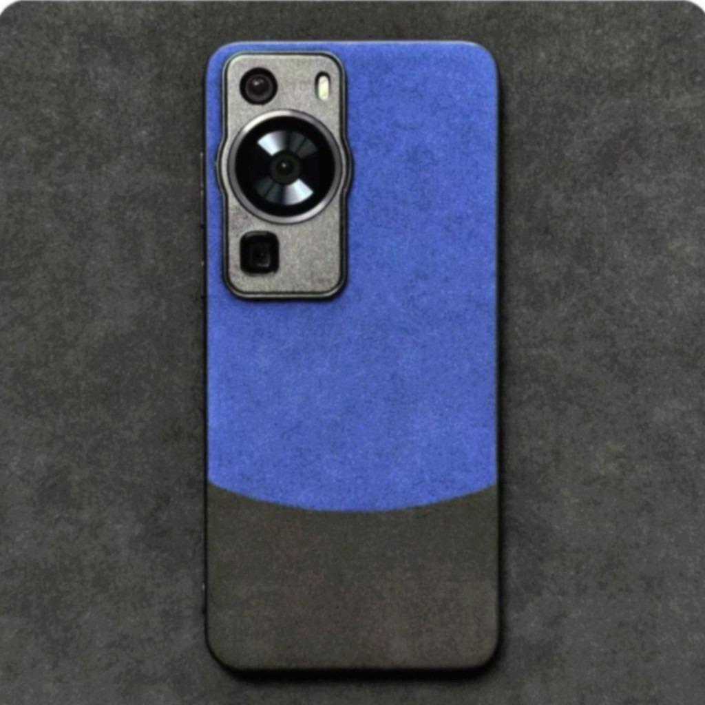 

Splicing Color Turn Fur Alcantara Case for Huawei Pura 70 Pro Plus Ultra P60 Art P50 P40 Mate 70RS 60 50 Suede Protective Cover Mate70