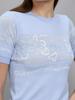 Monte Carlo Women Regular Fit Light Blue Top