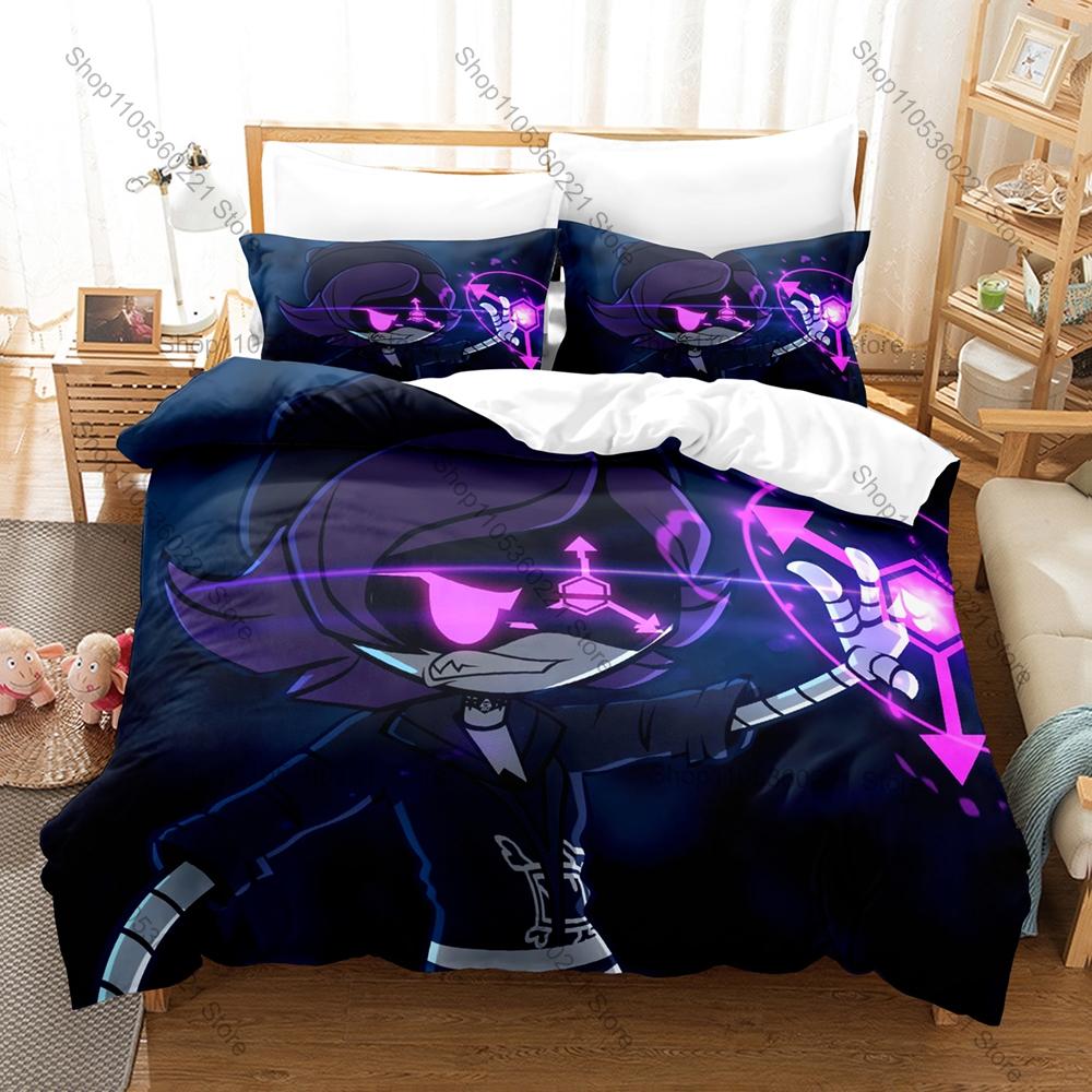 Cool Soft Microfiber Murder Drones Robot Themed 3PCS Bedding 1 Duvet Cover + 2 Pillowcases Envelope Pillow Covers All Season