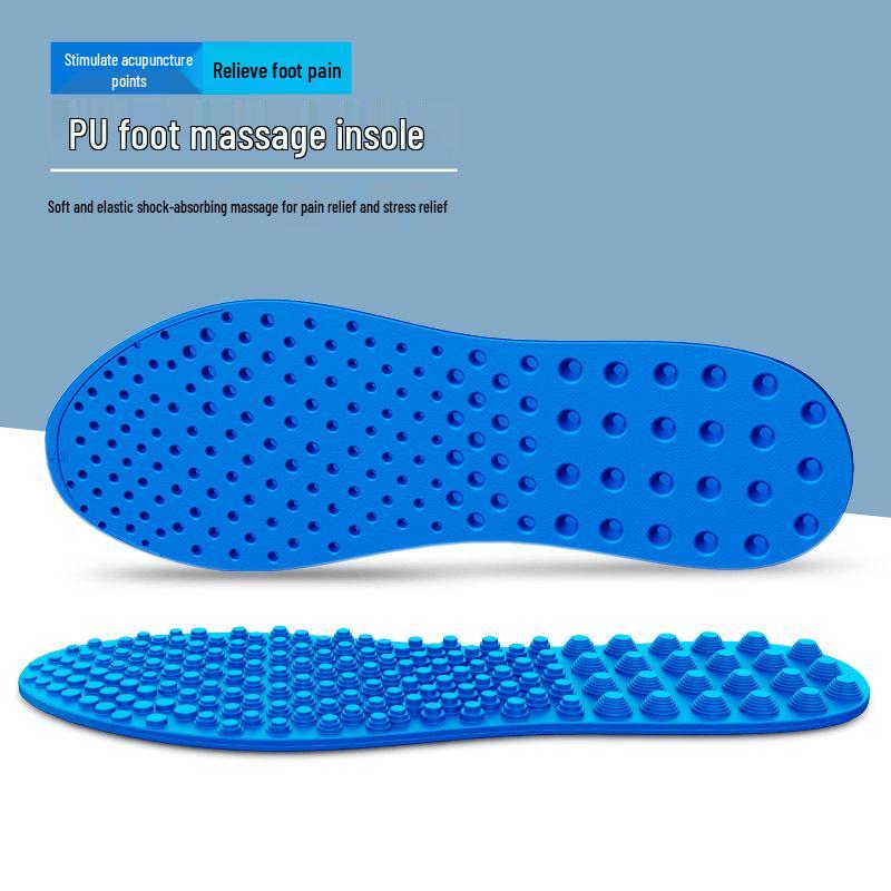 Comfortable Shock-Absorbing Insoles: Soft, Elastic, Odor-Resistant, Breathable Cushioning for Men and Women - Perfect for Sports and Casual Shoes.