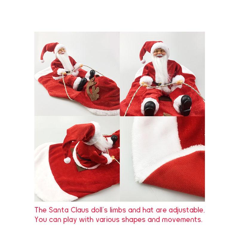 Haustier Hund Weihnachts Kostüm Weihnachtsmann Reitkostüm Haustierkleidung Reitendes Rentier Kostüm Haustier Weihnachtsprodukte