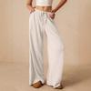 Womens Wide Leg Pants Loose Fit Casual Trousers Winter Stretch Waistband Comfortable Office Chic