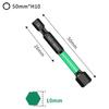 1/1 Inch Hex Magnetic Screwdriver Bit 11mm Alloy Steel Repair Tool For Screwdrivers Electric Screwdrivers Hand Drill