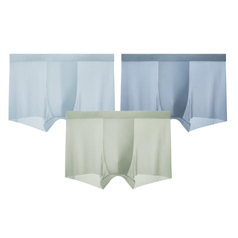 

Bananain 311 Мужские боксеры-брифы из ледяного шелка (3-Pack) 4XL