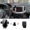 Car Mobile Phone Holder Accessories for Jeep Compass 2017~ GPS Bracket Navigation Stand Auto