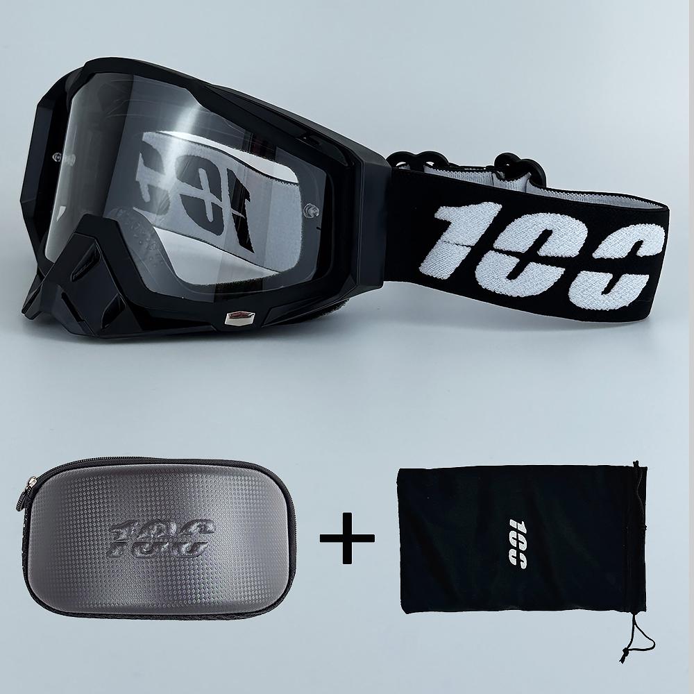 100 Motocross Goggles HD Lens Men Motorcycle Eyeglasses Riding Glasses Women Moto MX MTB Sunglasses Dirt Bike Accessories
