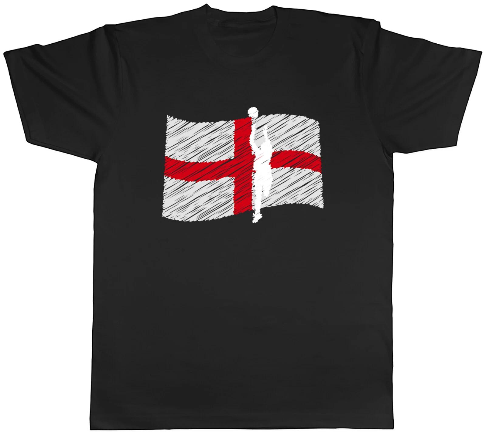 Netball Eng Flag Mens Unisex T-Shirt Tee XXXXL