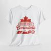 Coppa del Mondo, Canada, Orgogliosamente Canadese, Maglia da calcio, T-shirt motivazionale unisex, Camicia dal taglio rilassato, Regalo per lui/lei, Abbigliamento casual