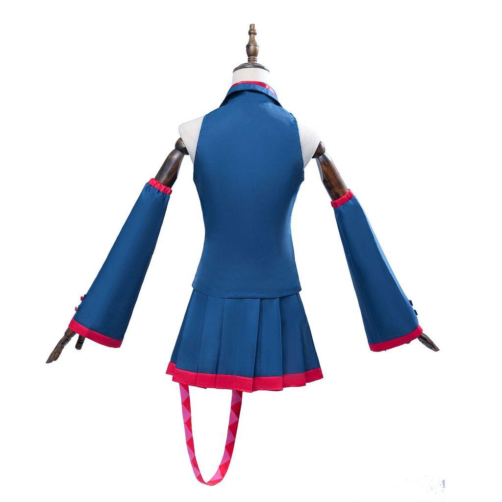 Hatsune Miku Game Theme Cosplay Costume For Halloween With Soft Fabric For Anime Role Play