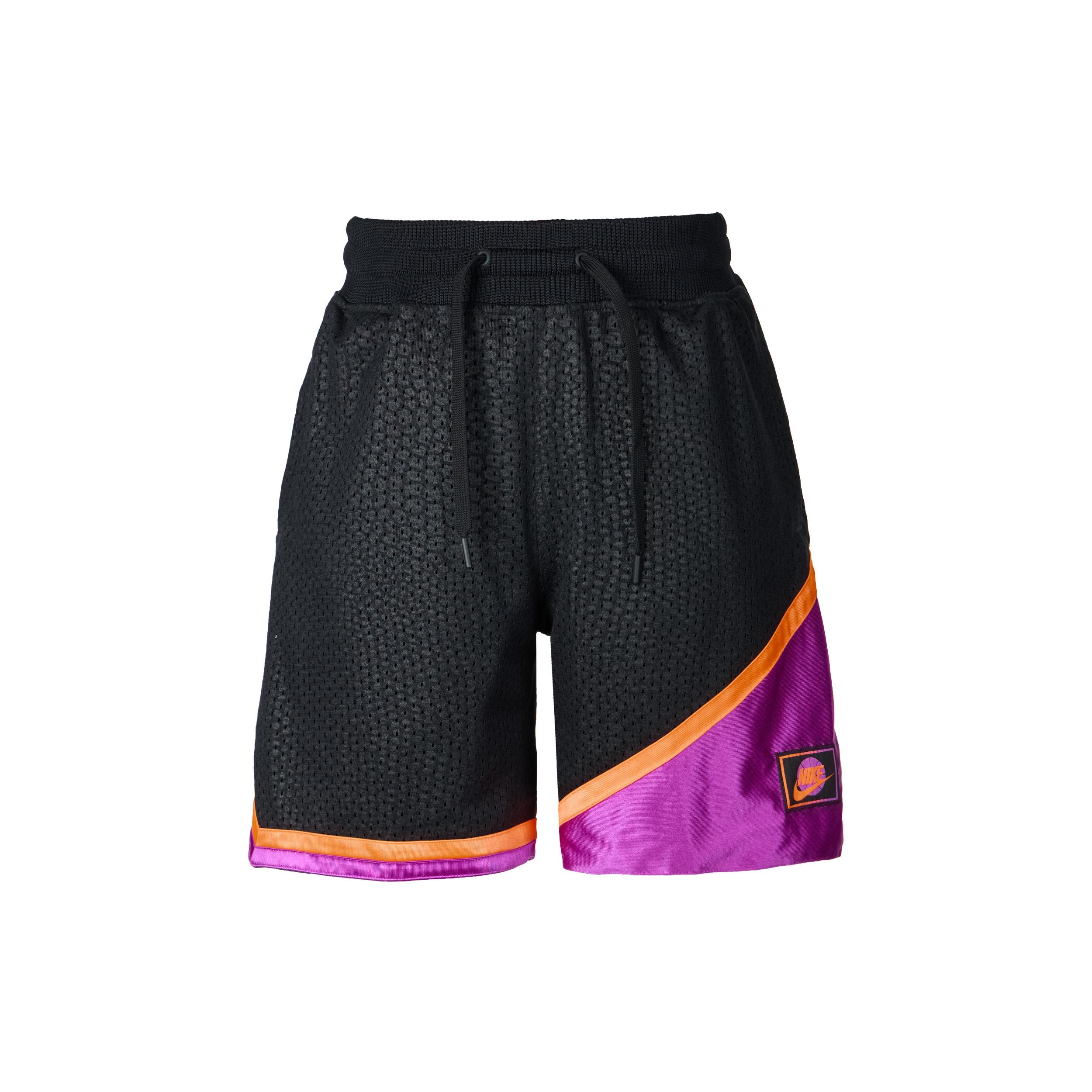 Nike KMA Mesh Quick Dry Contrasting Colors Basketball Shorts Black Purple Men s CK6392-010 M