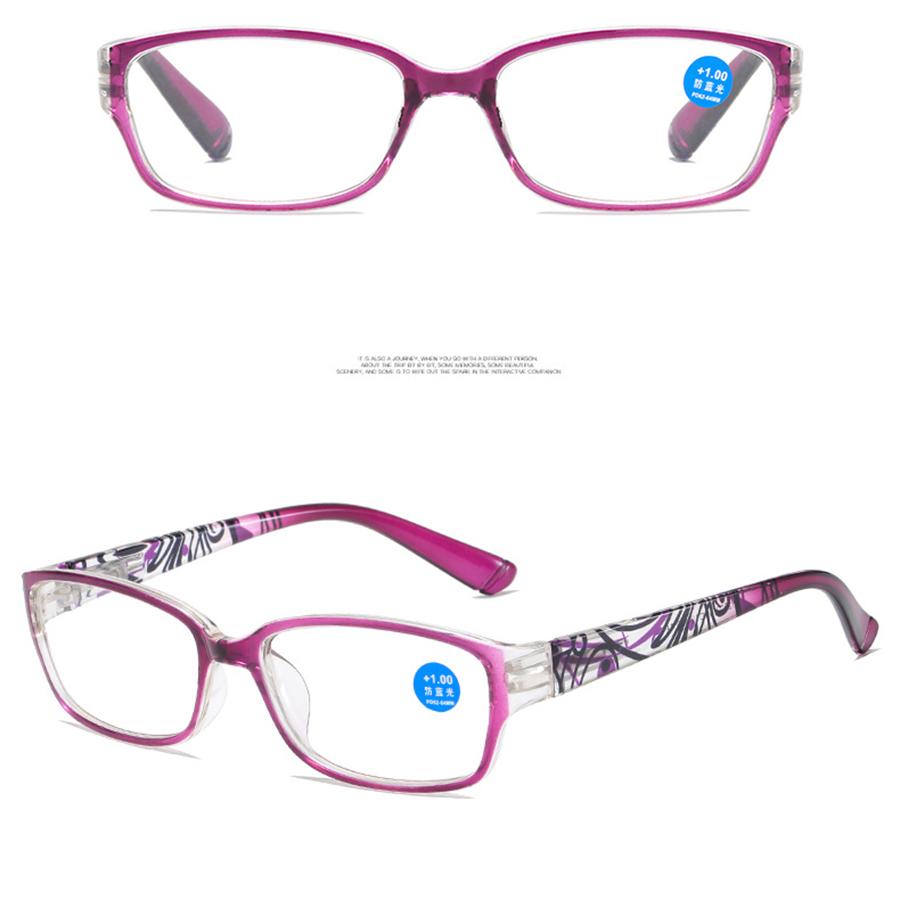Reading Glasses Retro Oval Shaped Glasses Anti Blue Light Glasses Fashionable Personalized Black Thin Border Plain Face Eyewear
