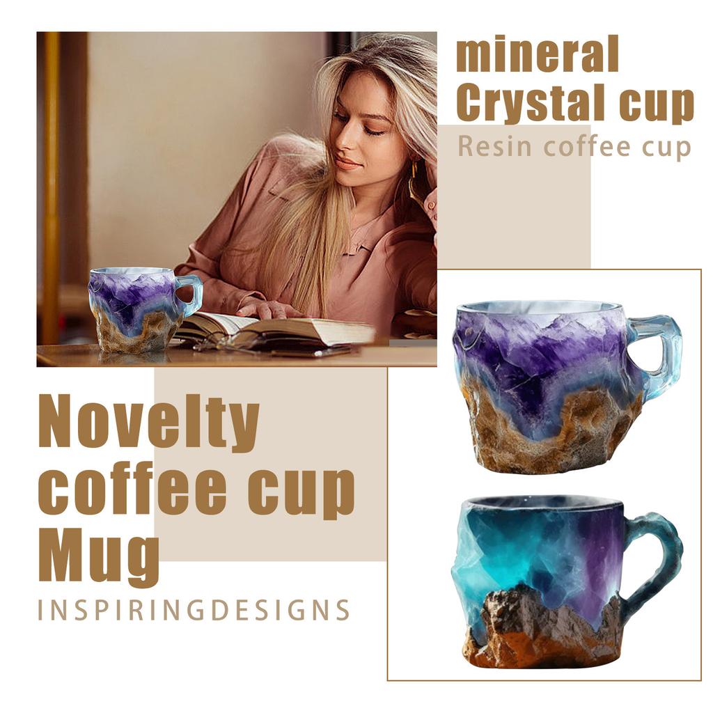 New Coffee Mugs, Coffee Mugs, Natural Coffee Mug, Colorful Mug Translucent Coffee Mug, Elegant Christmas