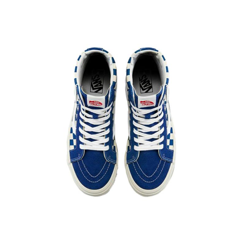 Vans Style 38 Checkerboard Blue/White Vans VN0A38GF2U8