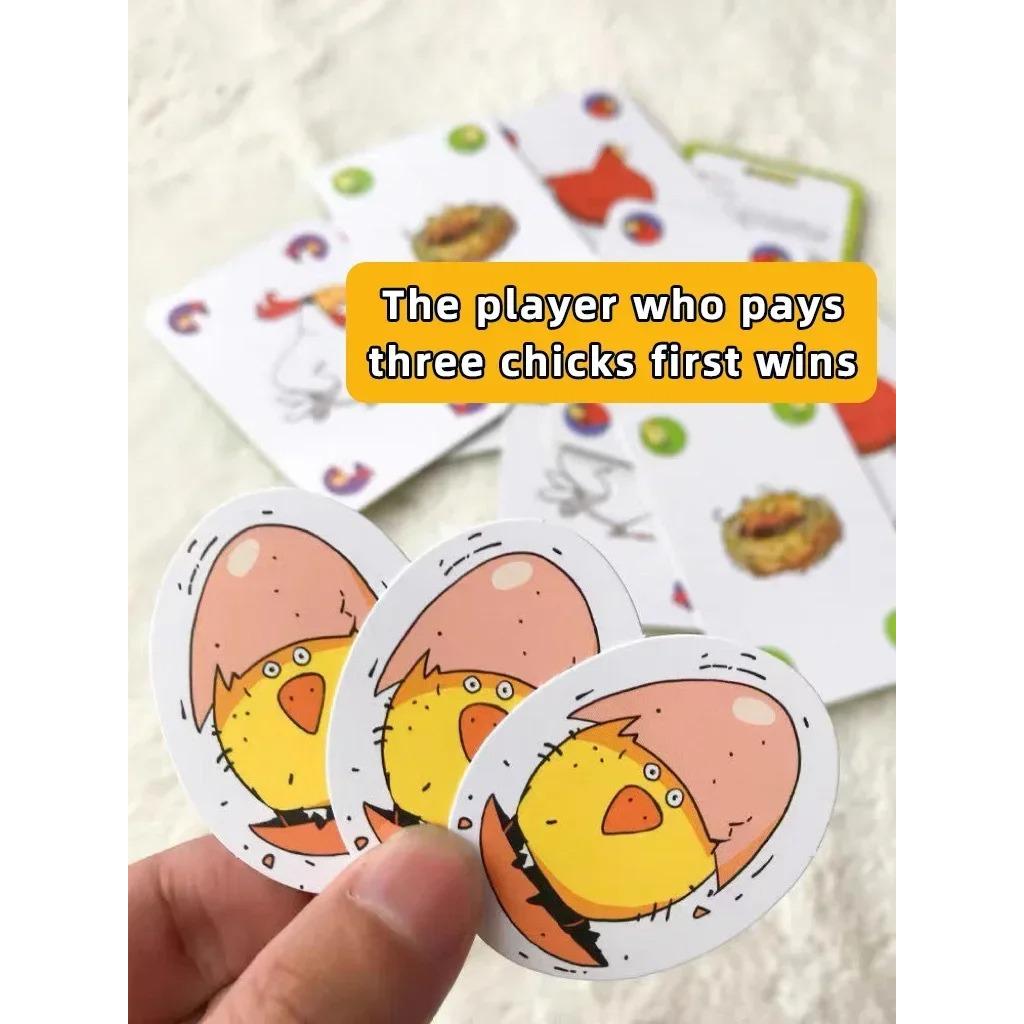 Hühnchen Chiu Chiu Brettspiel Drecksau Schwarzes Schaf Piou Piou Partykarten Intellektuelles Spielzeug Geschenke