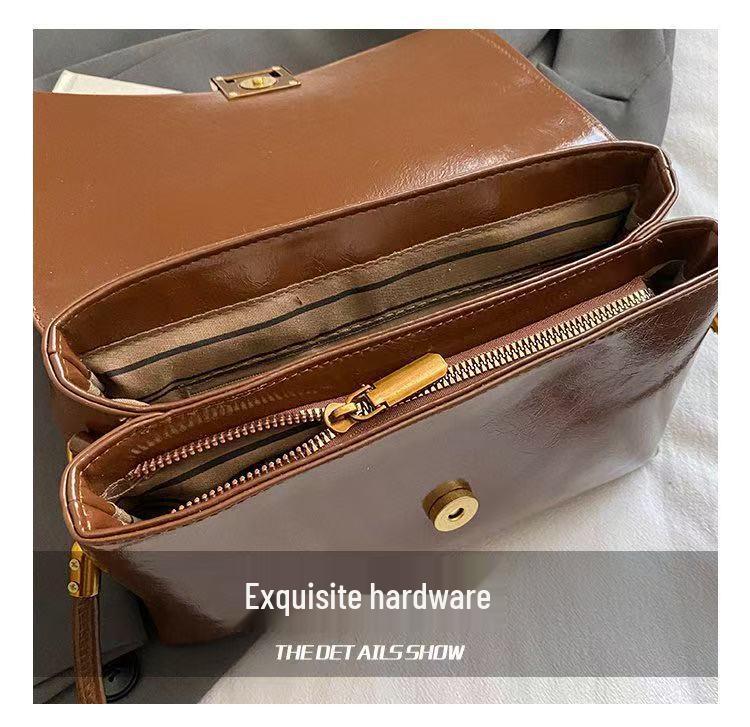 Retro Shoulder Bag for Women - High-End French Luxe, Korean Style, Exquisite Design, Versatile Underarm Bag