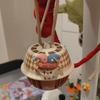 Hanger Fan Adjustable 3-Speed Wind Modes Portable Hanging Neck Small Fan Cartoon Elephant Design Circus Bells Shape Cooling