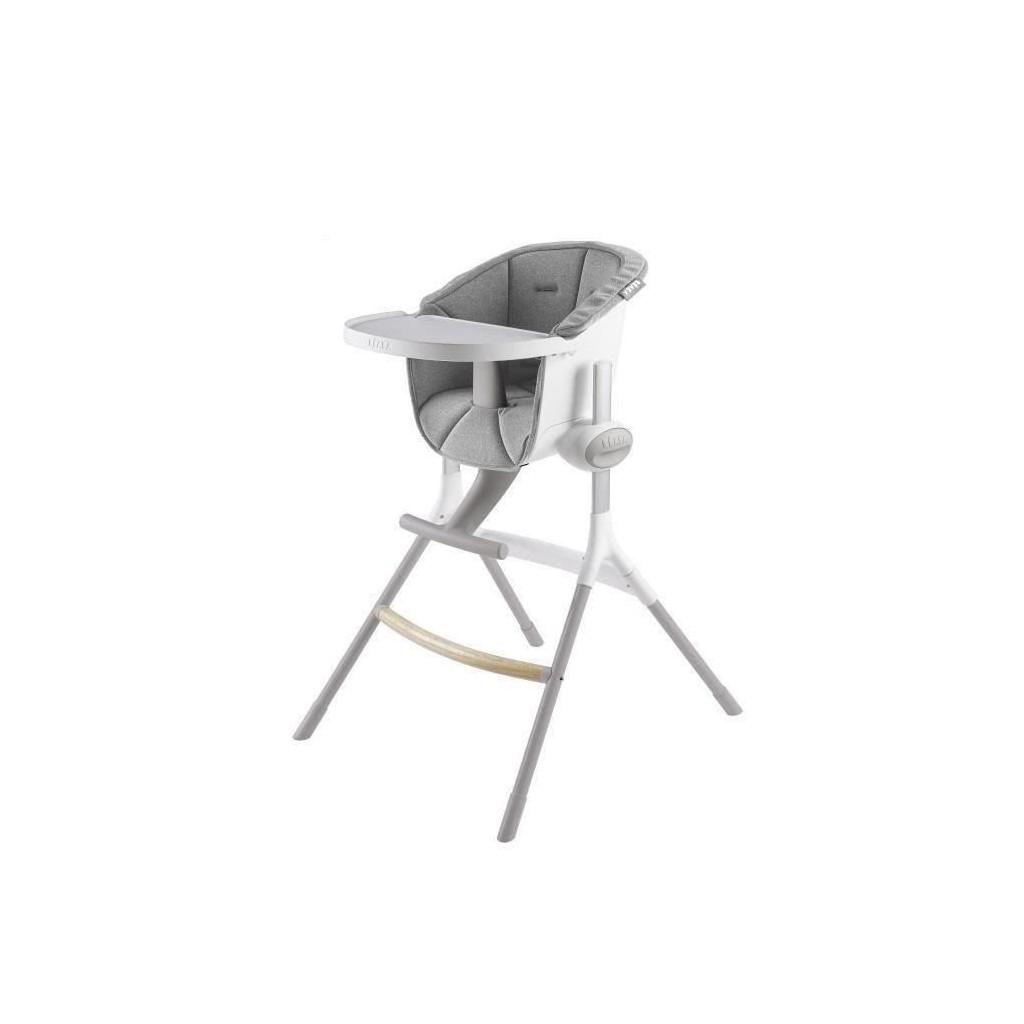 Assis High Chair Up and Down gray Beaba