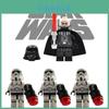 Cărămizi de construcție Star Wars Mini Figurină Clone Trooper Cărămizi cu Granule Mici