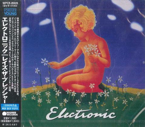 

CD ELECTRONIC Raise The Pressure WPCR85020 WARNER BROS 2025 Japan Obi Rock