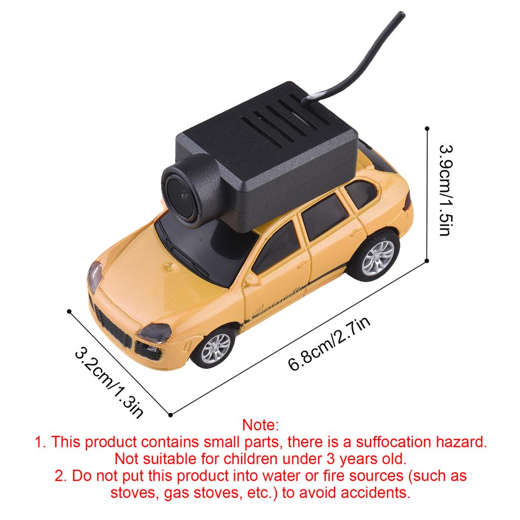 Remote Control Car with 720P HD WiFi Camera, Gyro, Ambient Lights, and VR Mode, Mini APP Controlled Toy for Boys Girls