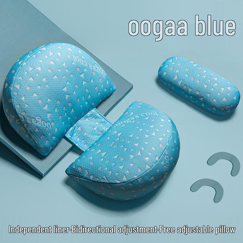 U-Shaped Pregnancy Pillow - Lumbar, Belly, and Back Support for Side Sleepers