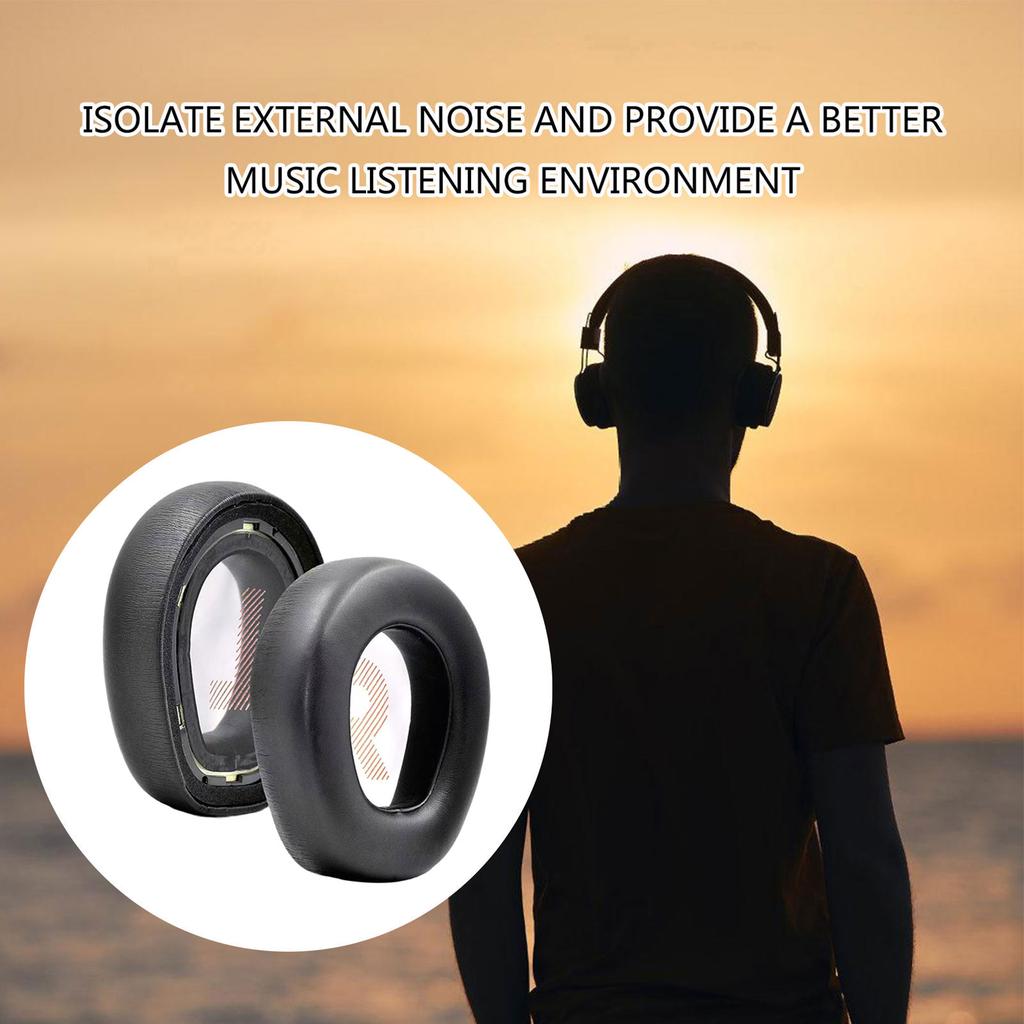 Memory Foam Ear Pad Ear Cushions Compatible for QuantumOne Headsets Earpads for Enhances Comfort Noise Isolation